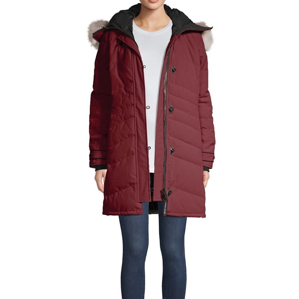 Canada goose Arctic Tech Lorette Fur-Trim Down Parka